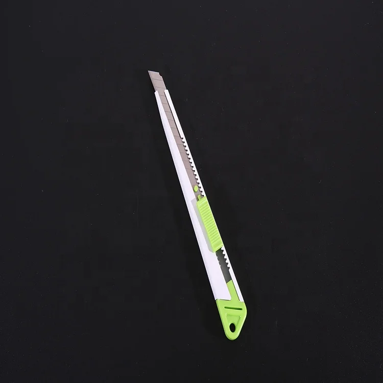 Daily Use Safety Utility Cutter Knives 9mm Cardboard Cutting Blades Knife