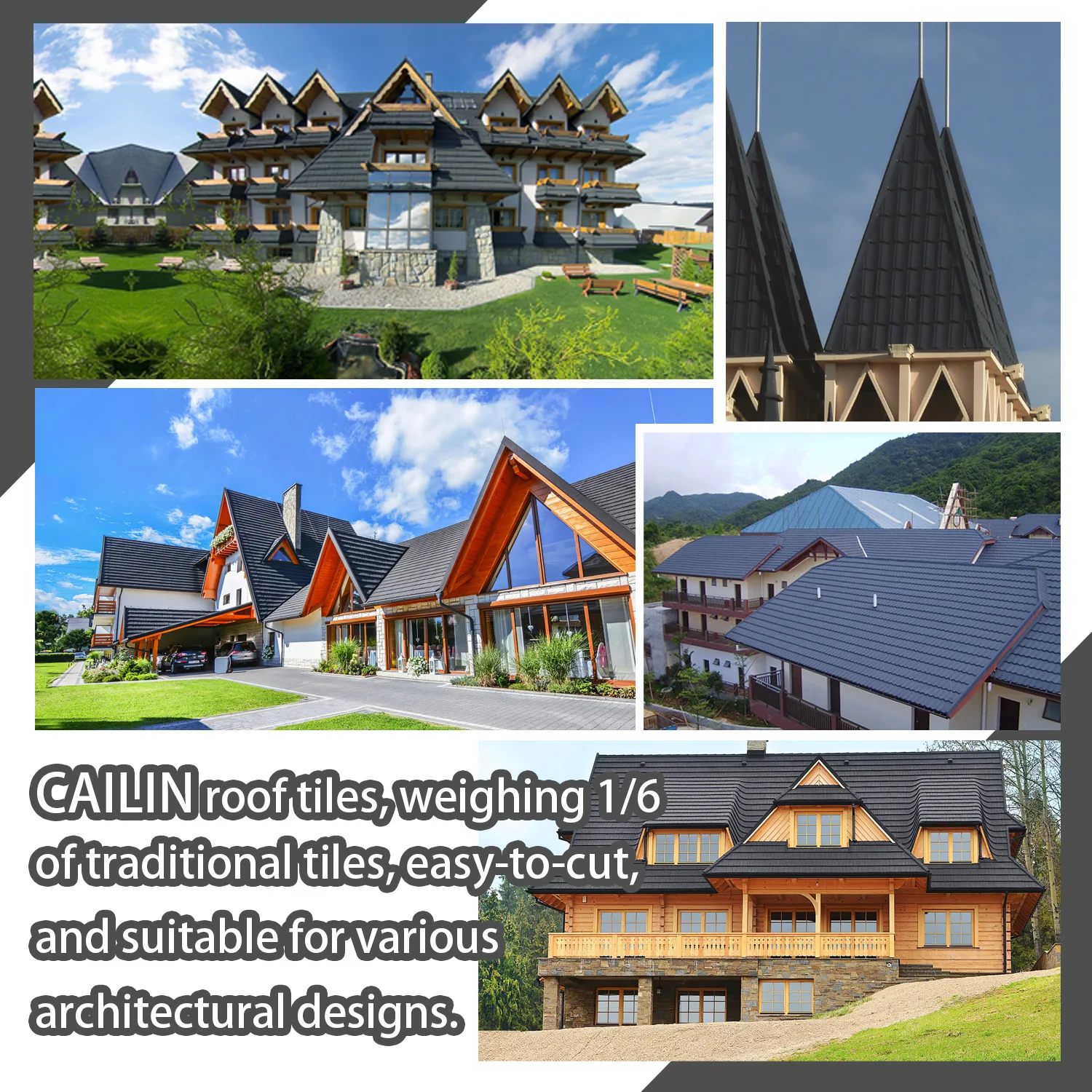 Stainless Steel Heat Proof Roofing Tile Insulated Long Span Tiles Design Roofing Sheet
