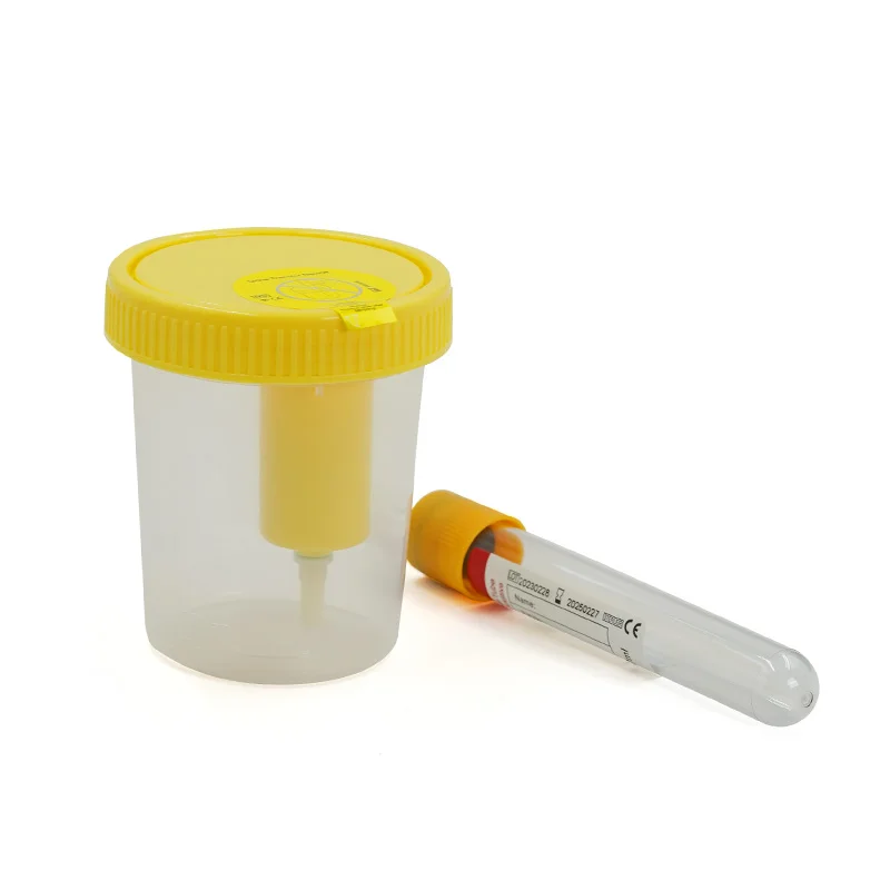 50 мл вакуумные стаканчики для мочи сбора стерильный контейнер