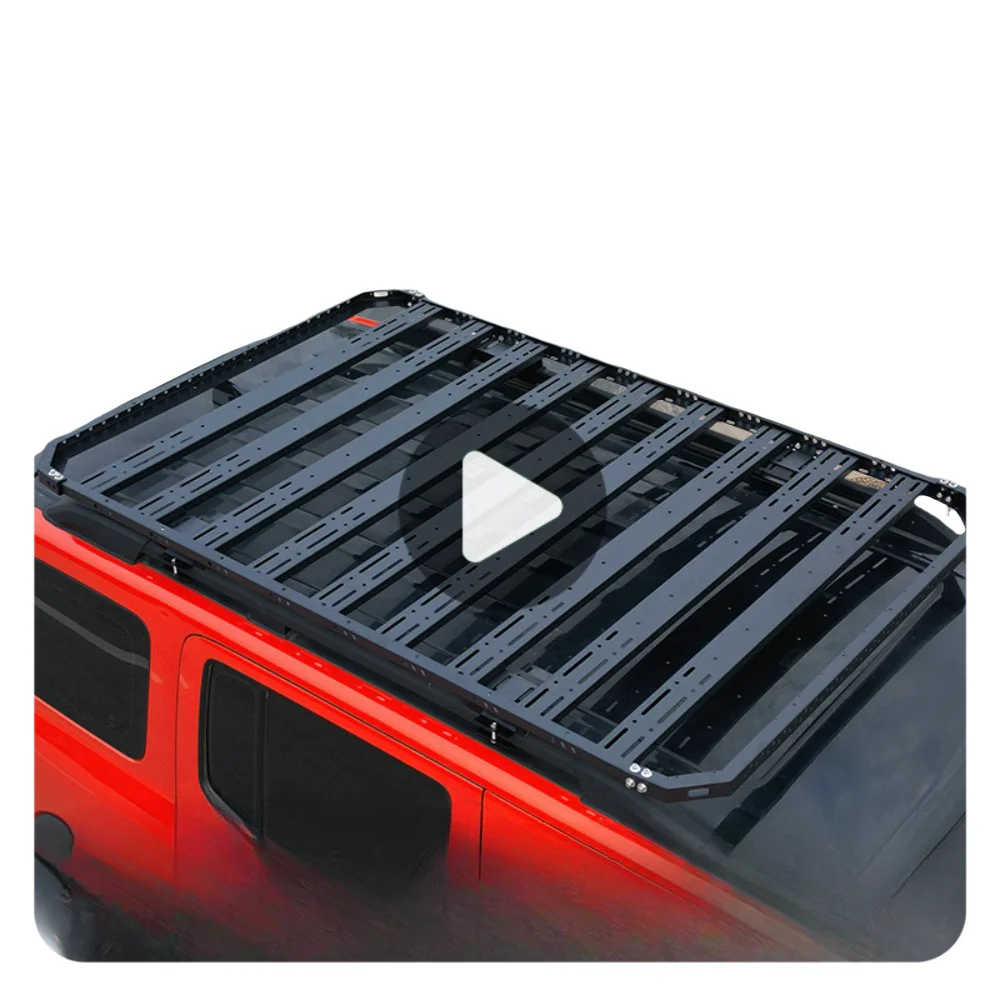 High Quality Universal Roof Mount Aluminum Cross Bars Roof Racks for Jeep Wrangler JL JT JK High Quality Car Accessories