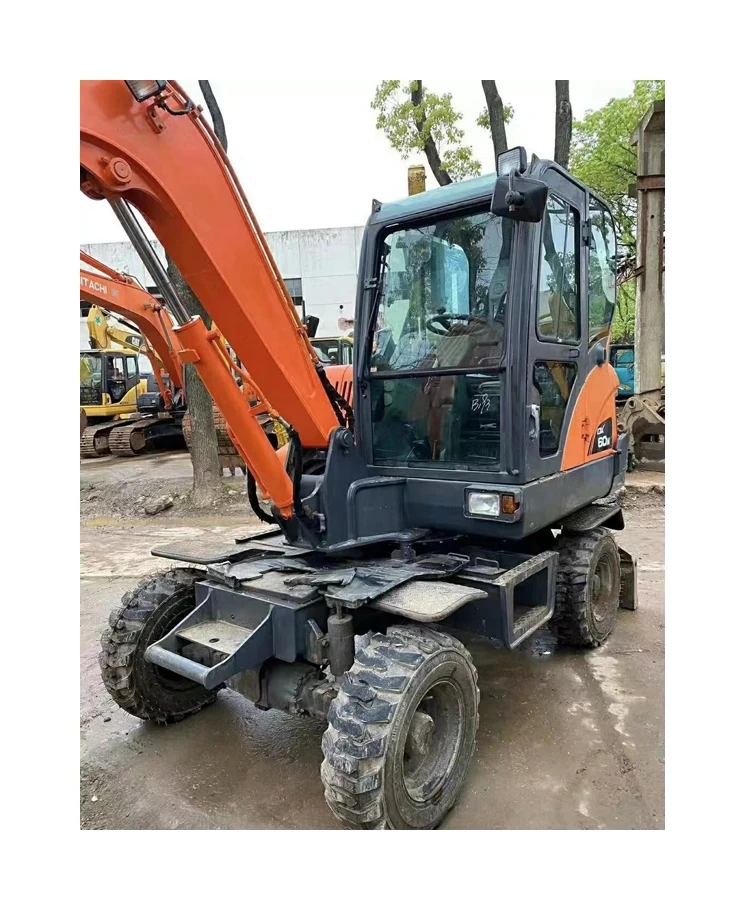 Factory Sale Various Popular Product Wheel Excavator Hyundai Used Japanese Small Excavator Mini
