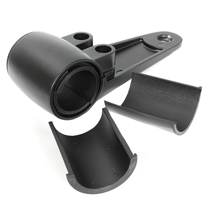 Black Universal Headlight Mount Brackets Fork 35/39/41mm For Motorcycle Chopper Cafe Racer Universal