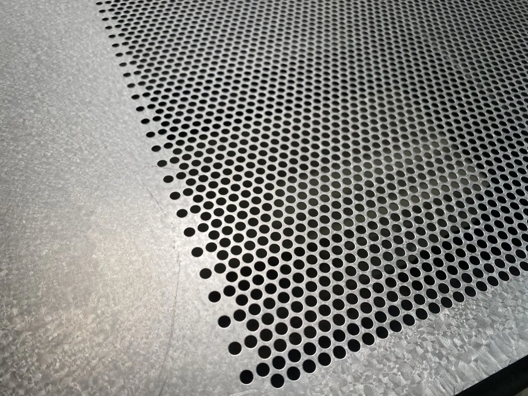 Perforated round hole aluminum metal sheet for window screen
