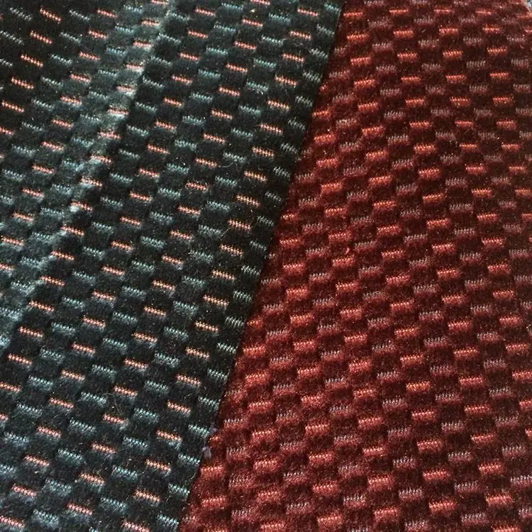 China Custom Luxury Car Automotive Seat Interior Polyester Upholstery Jacquard Fabric for Car Seats