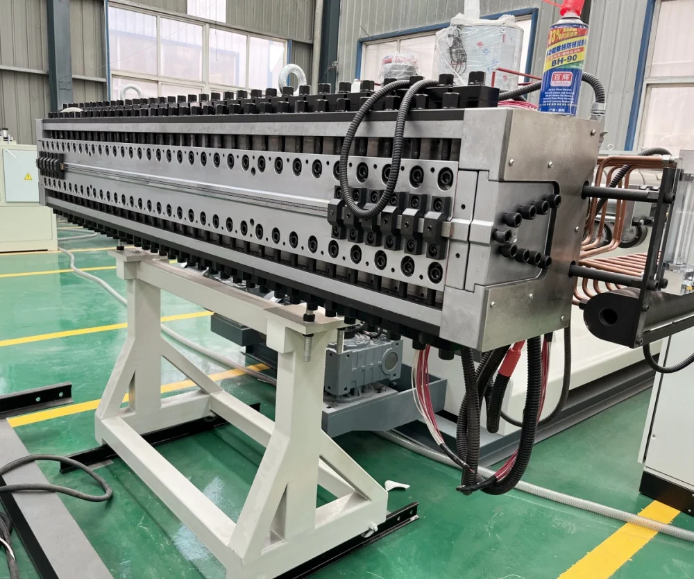 SJ120 PP PC Hollow Grid Sheet Production Line