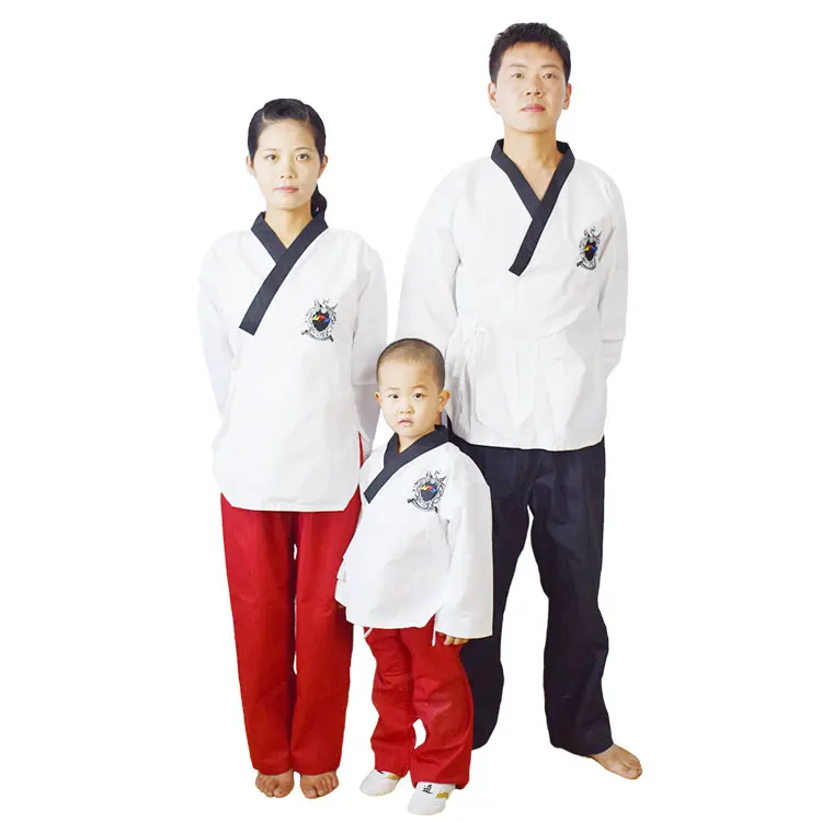 High Quality TKD Custom Made Poomsae Uniform Premium Fabric for Martial Arts and Taekwondo