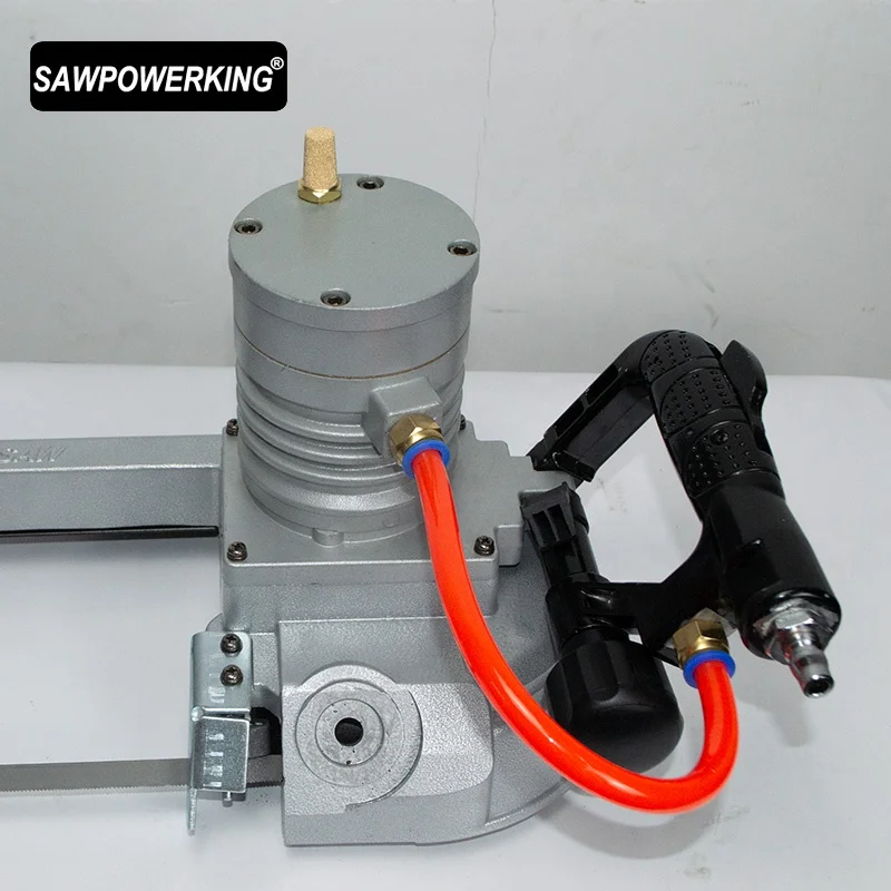 Ручная Портативная ленточная пила SAWPOWERKING беспроводная для дерева/металла/ПВХ труб режущий газ мощность: скорость воздуха (об/мин): 9600 ~