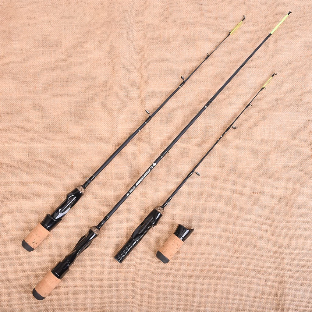 Jetshark Carbon 48cm 63.5cm 71cm EVA Handle  Ice Fishing Rod  Winter Fishing Rod