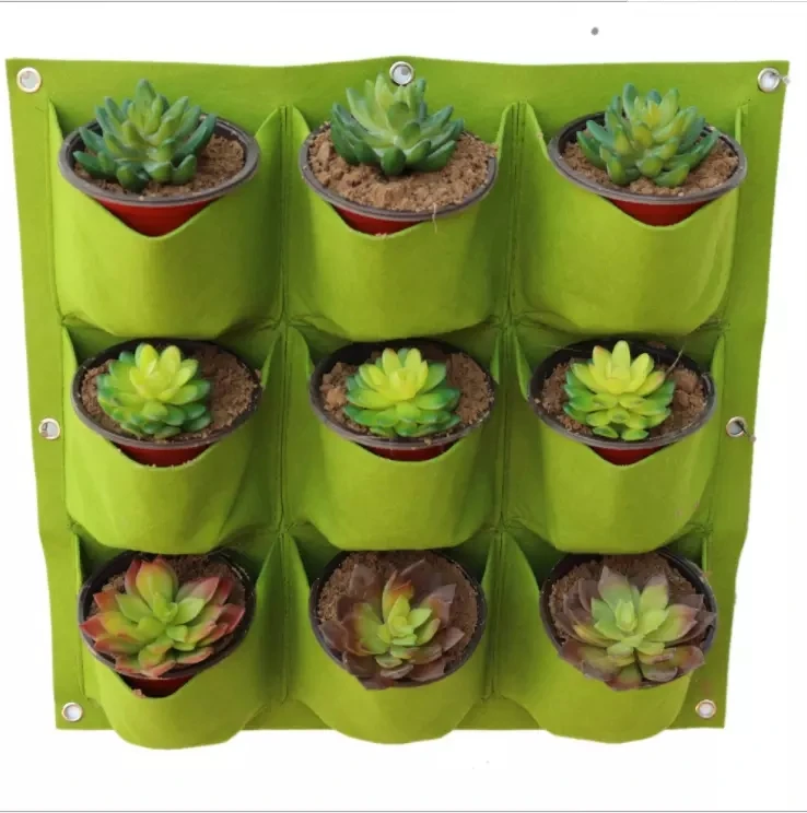 Wholesale Top sales garden pots planters hanging planter grow bag growing pots grow bags vertical farming bags