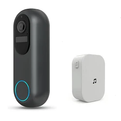 WiFi Video Doorbell Camera Tuya Wireless Doorbell Camera with Wireless Chime 1080P HD Motion Detection Night Vision Door Bell