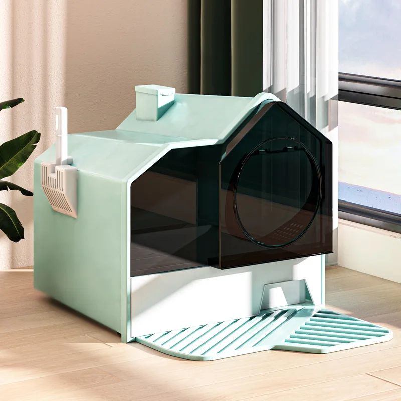 hot sale smart cat litter box multifunction anti-pinch automatic self-cleaning cat litter box