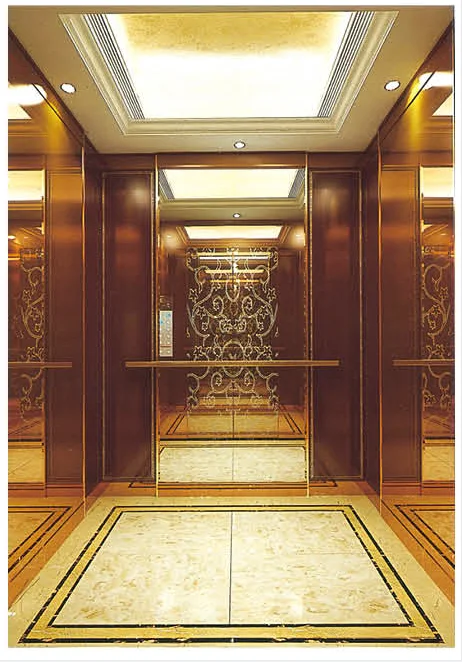 luxury decoration cabin office Customized differentiated passenger elevator for 6 person