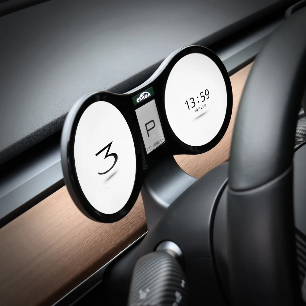  Topfit 10 2 дюймовая цифровая производительность HUD Smart LCD дисплейер центральной консоли приборной панели для Tesla Model 3 и
