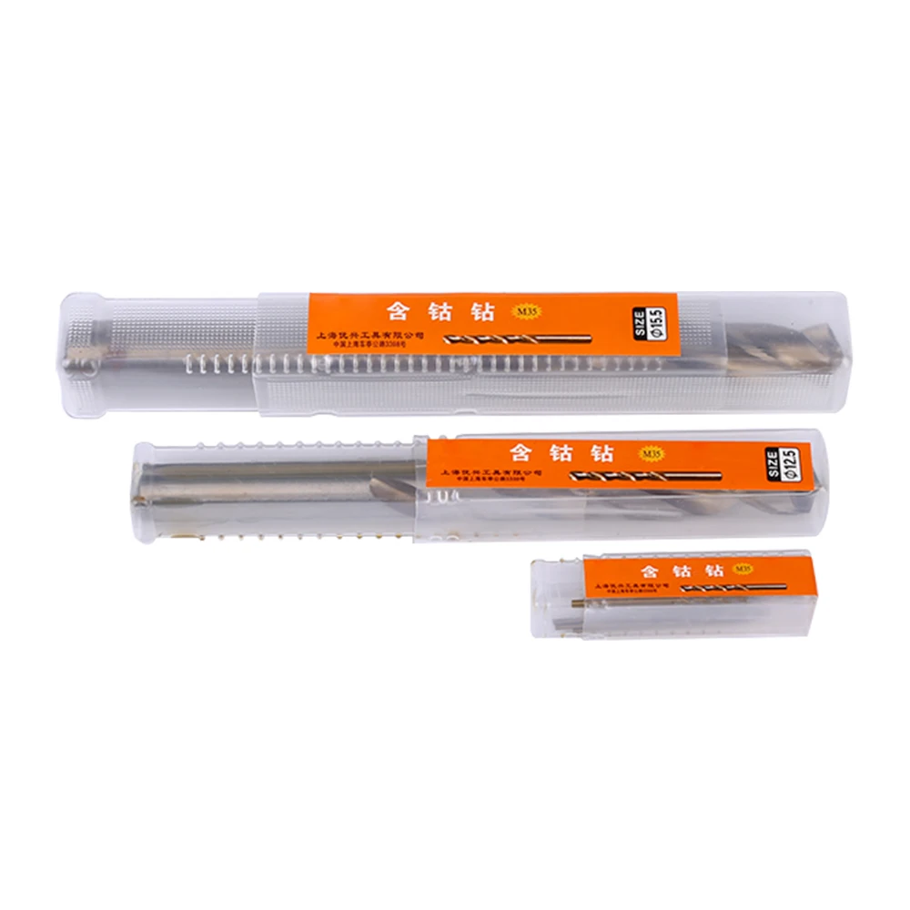 M35 cobalt ground steel metal hss twist drill bit set