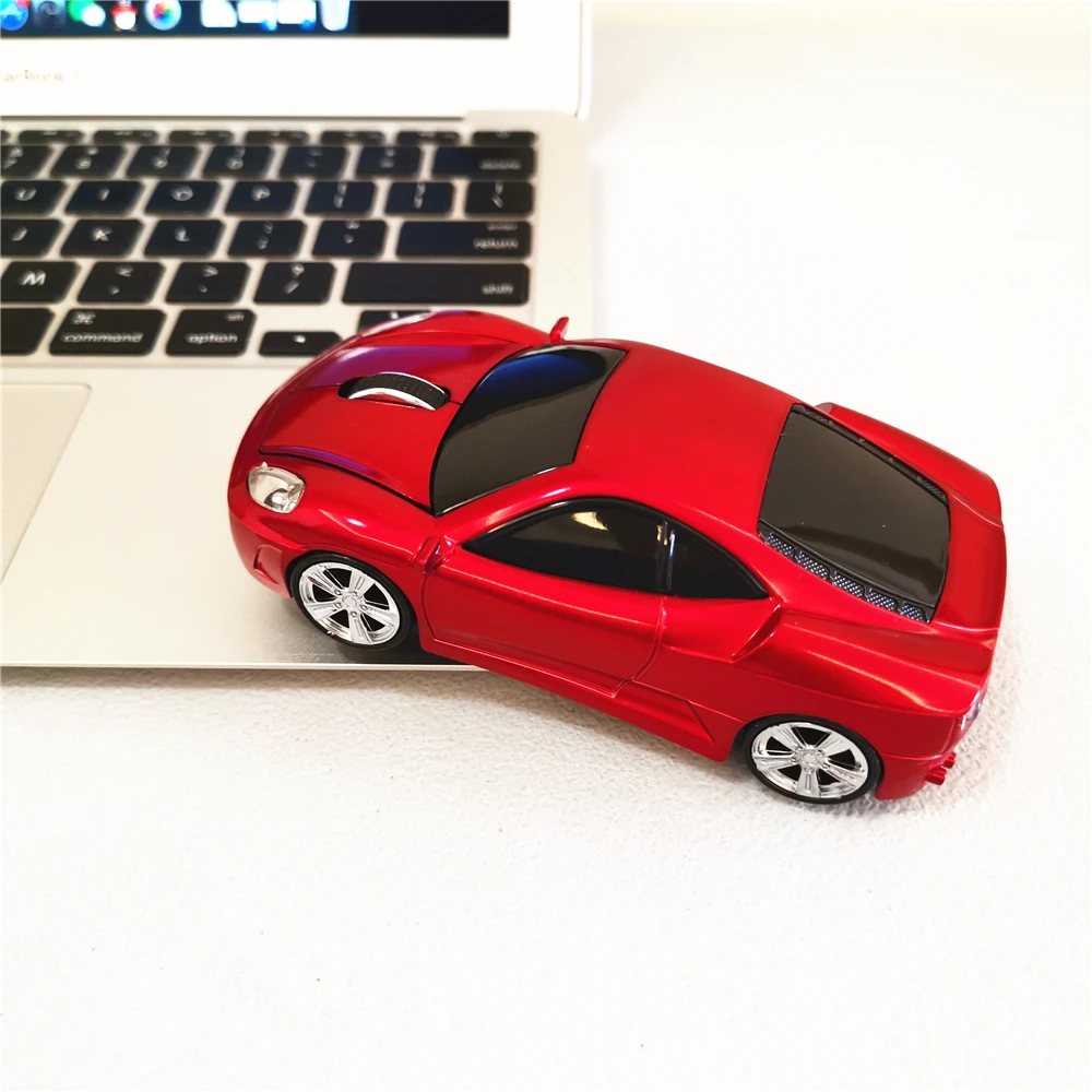 For Ferrari Shape Car Shape Mice Car Wireless Mouse