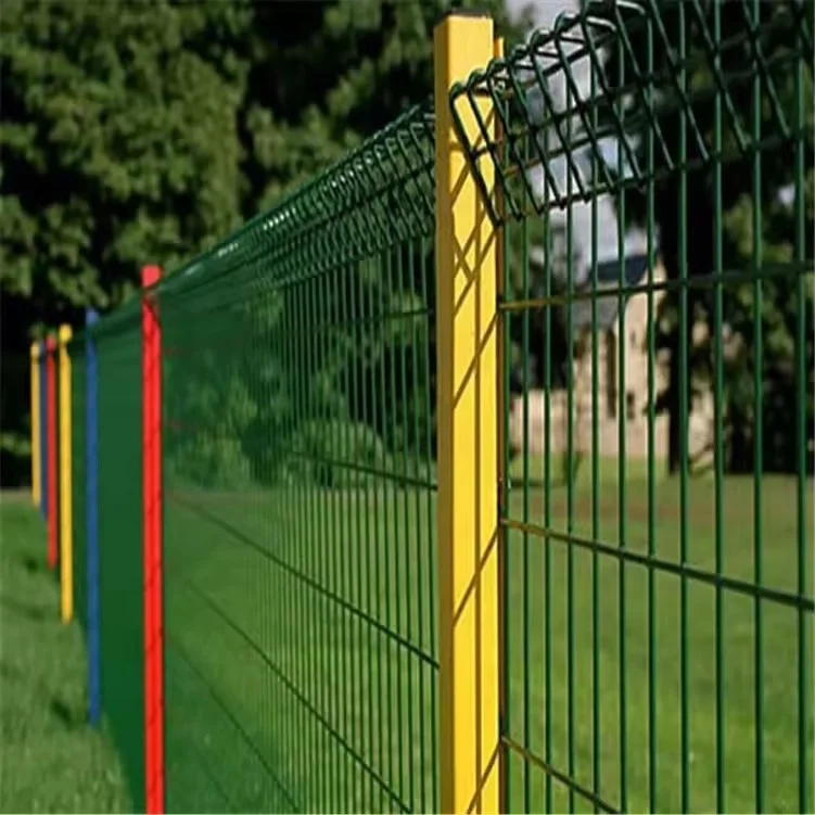 Заводская поставка зеленая ПВХ сварная проволочная панель с порошковым покрытием ограждение для сада