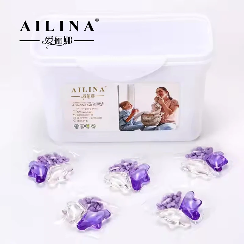 Safe Formula Professional Home Care Clean Cold Wash Fabric Color Protection Laundry Detergent Pacs for family