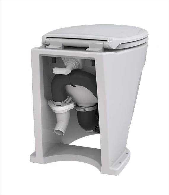 SEA FLO 12v/24v Deluxe Flush Electric Toilets smart marine toilet