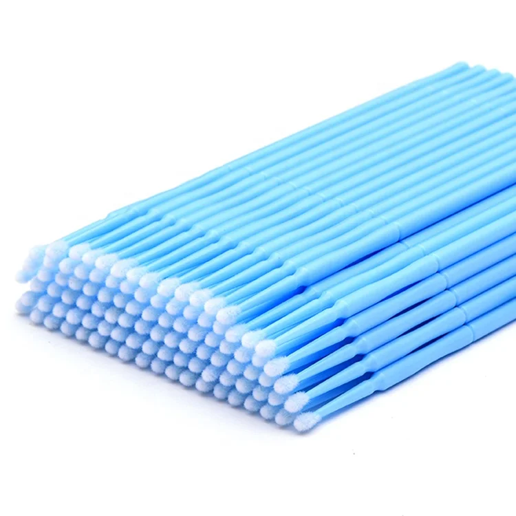 Eyelash Extensions Micro Brushes Disposable Micro Swab Lash Microfiber Applicator
