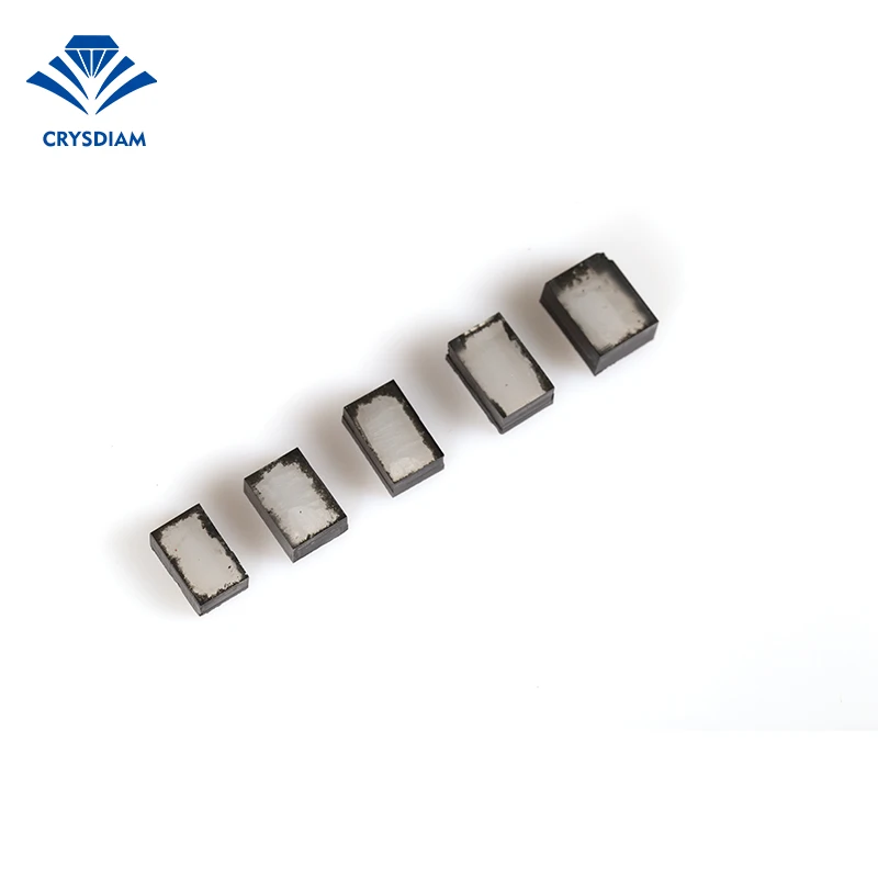 CRYSDIAM Rectangular 3-3.5ct Cvd uncut diamond mobile legend diamond hack painting lab grown diamond