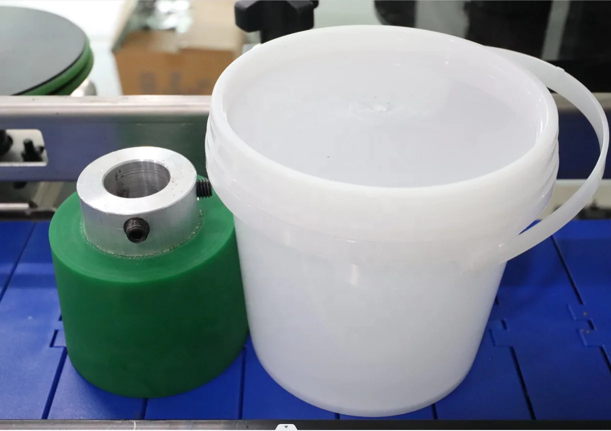 Latest Version 2022 Customized Conical Bottle Jar labeling Machine Latest Version with Customized Conical Roller