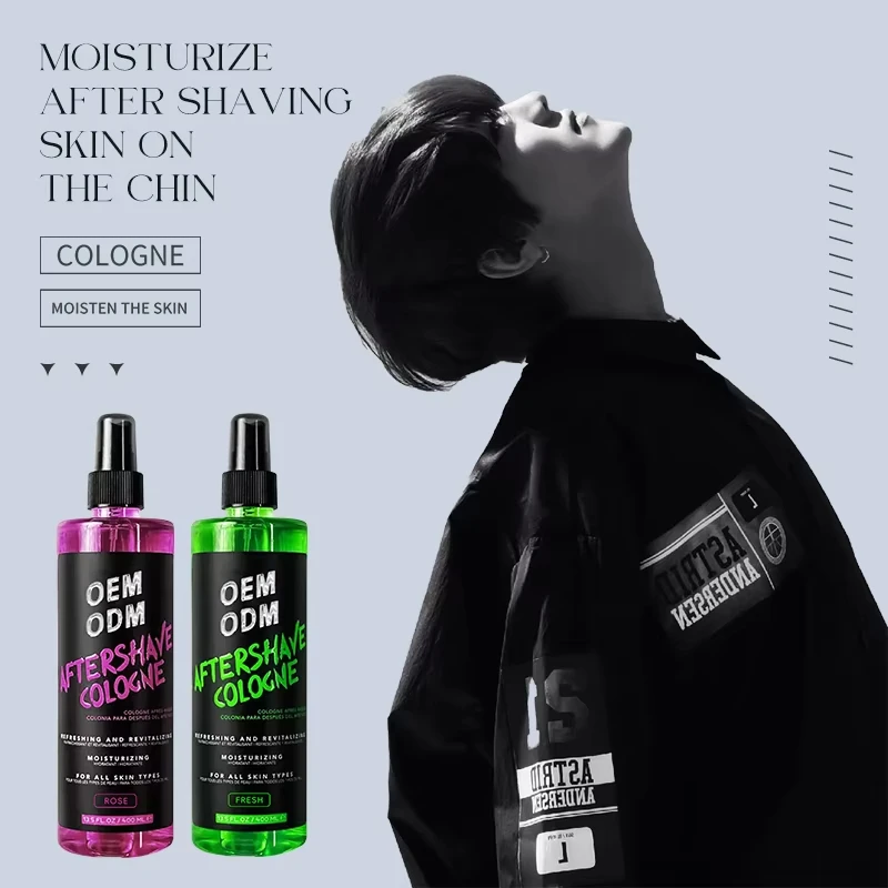 OEM/ODM Organic Man Beard Care Aftershave Spray Moisturizing Beard Ingrown Hair Treatment After Shave Soothing