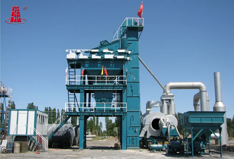 LB1500 High Performance Efficient Easy Operation professional mobile batch asphalt mixing plant
