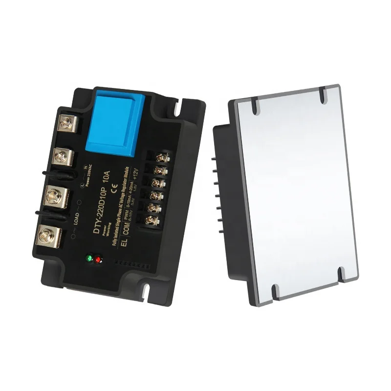 Single-phase fully isolated AC voltage regulating module 220V40A solid state relay for shoe making injection molding machine