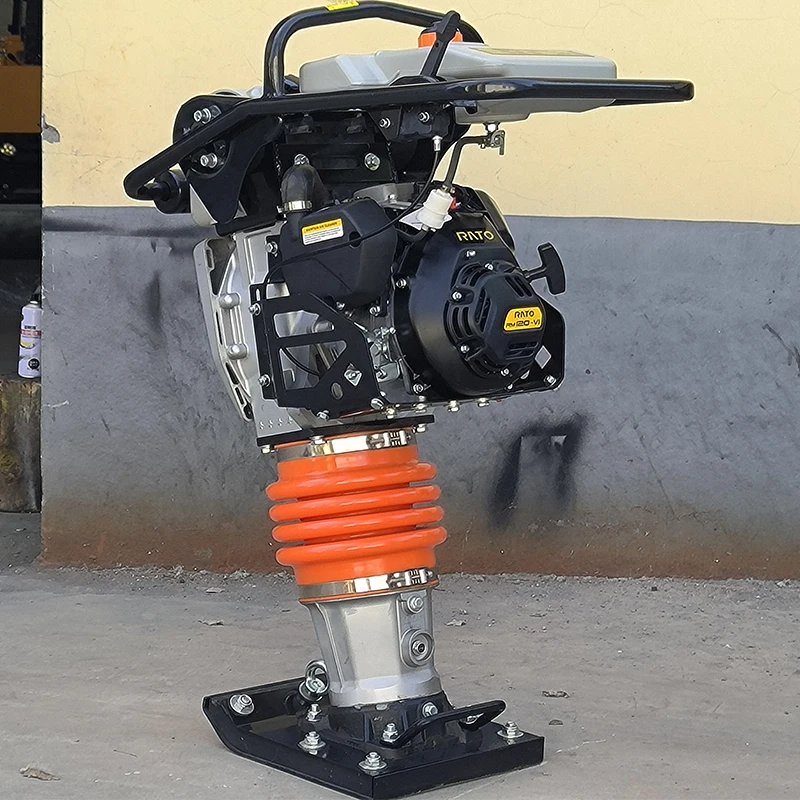 Factory direct export power gasoline rammer hand - shaped small gasoline impact rammer