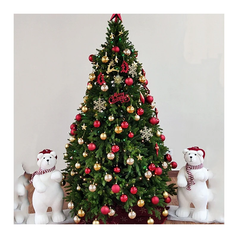 Factory Direct 6ft Pvc big christmas tree with high quality
