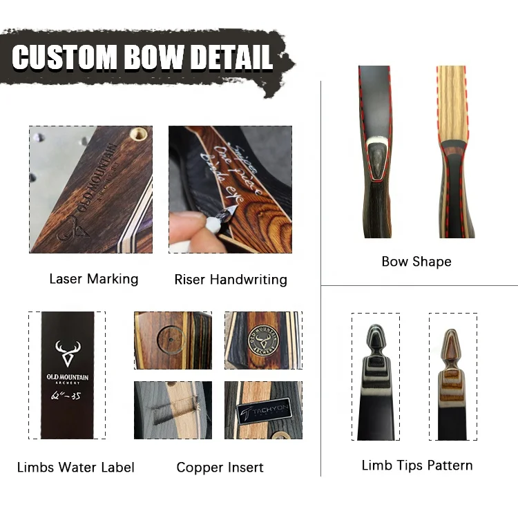 OMA Sales Of Quality Products Recurve Bow And Arrow Archery bow Neo Bow