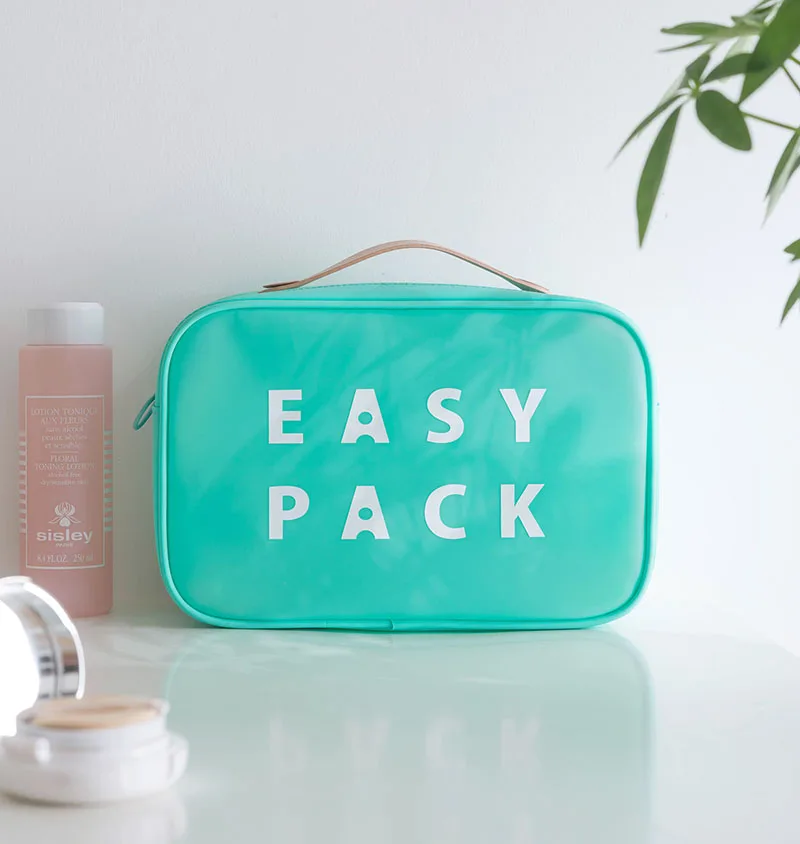 Portable Makeup Pouch Bag Waterproof Eyebrow Pencil Lipstick Perfume Storage Bag REACH Standard TPU Travel Essential Oil Bag