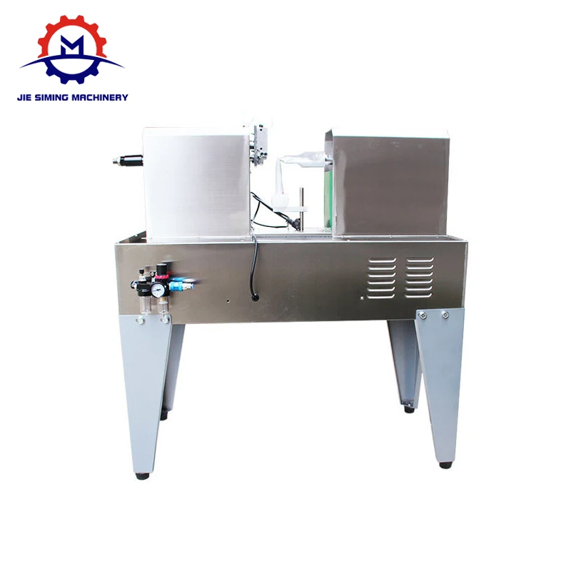 Semi-automatic ultrasonic plastic tube end tail sealer with cutter/plastic tube filling and sealing machine