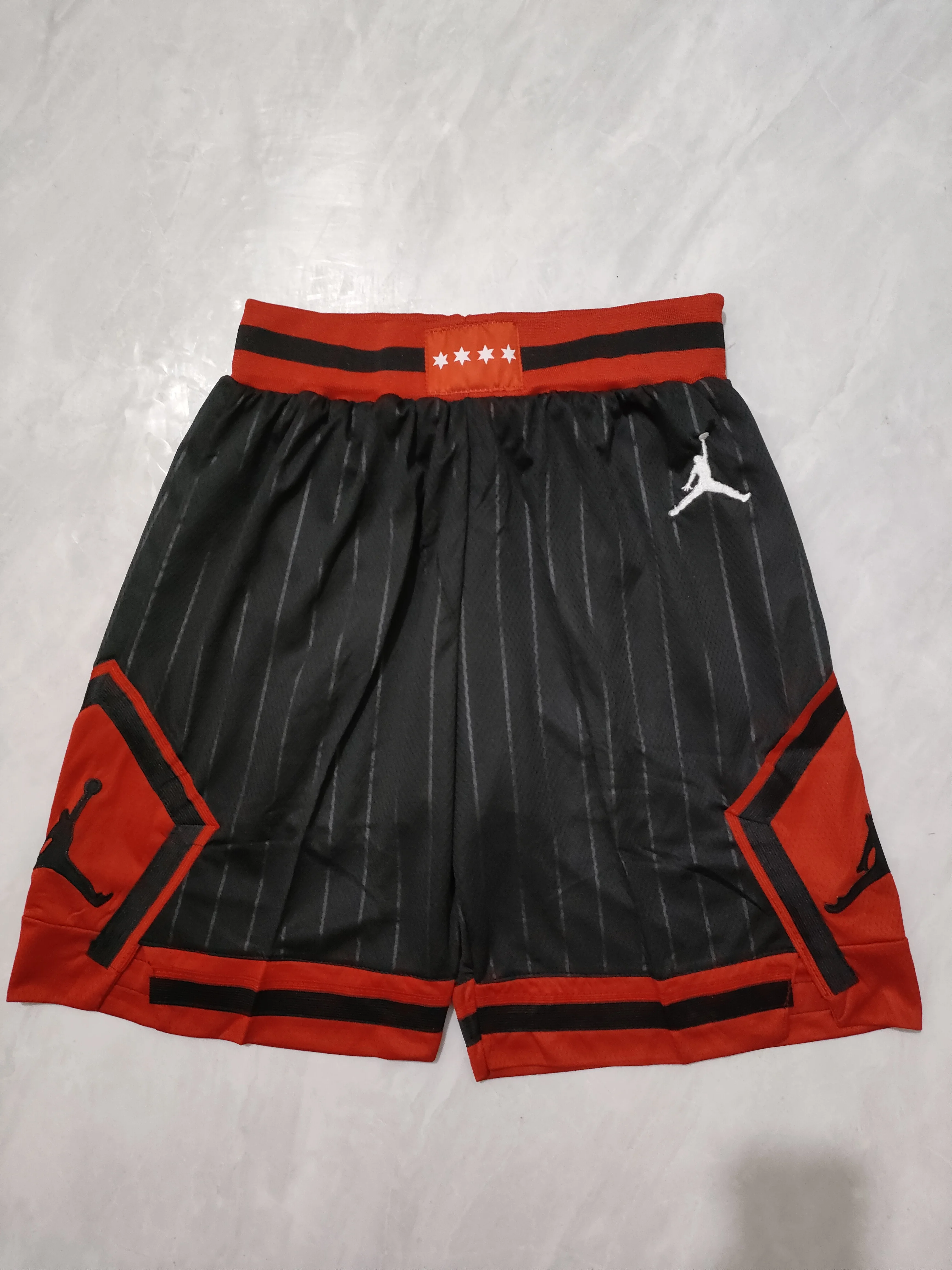 High Quality Men Black Chicago 23 Basketball Shorts Adult S-3XL Stitched Jersey Shorts Stock