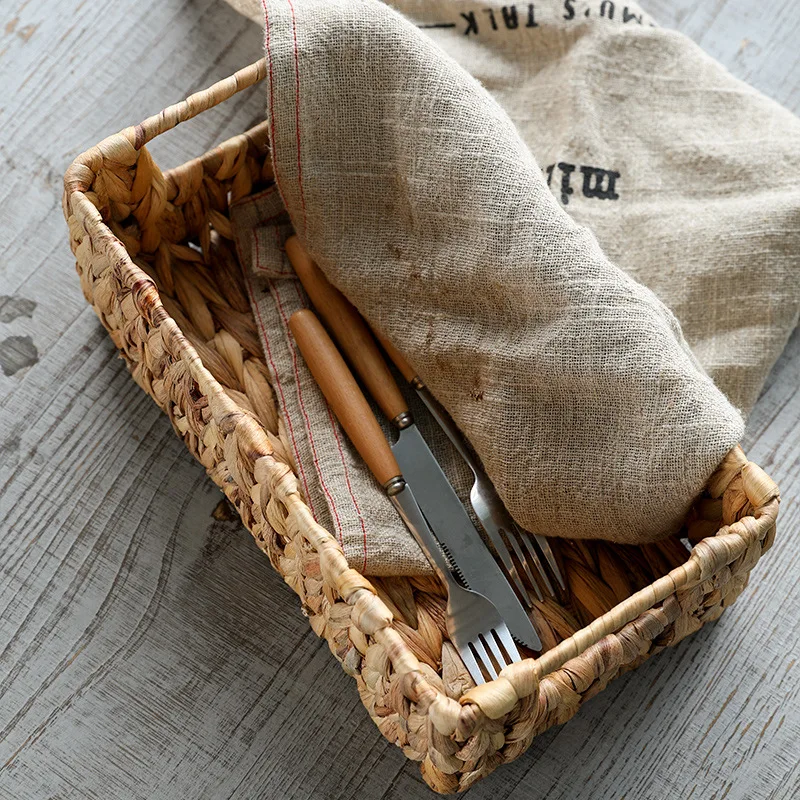 Eco-friendly Banana Leaf  Hand Made Natural Custom Kitchen Storage  Baskets