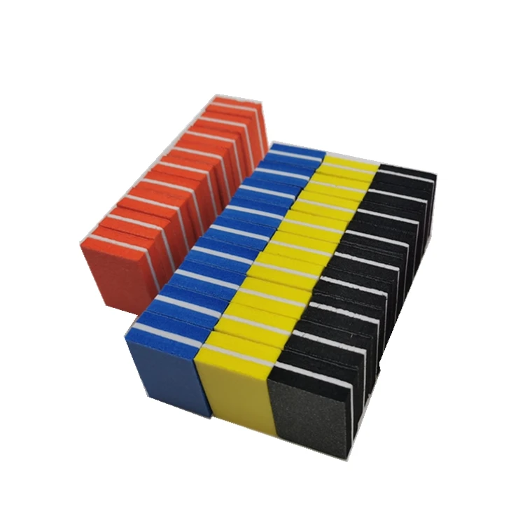 Factory Price Mini Buffer Block Mini Nail Sponge Block For Manicure 100/180 Small Mini Buffer Nail