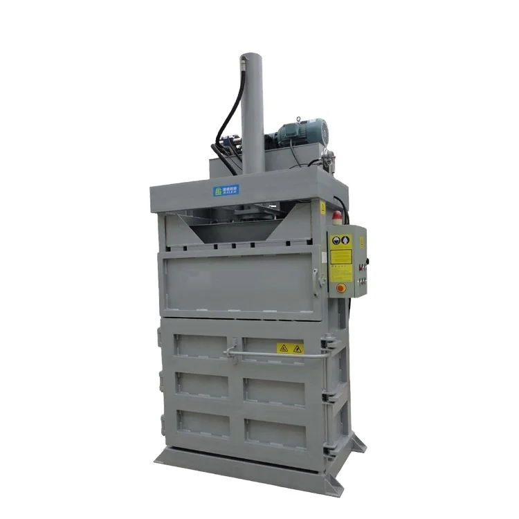 Waste Paper Carton Cardboard Baling Compress Baler Machine