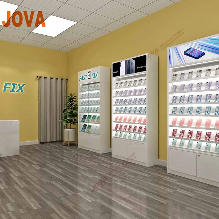 Счетчик настенного шкафа мобильный телефон магазин дисплей стол для электронного магазина