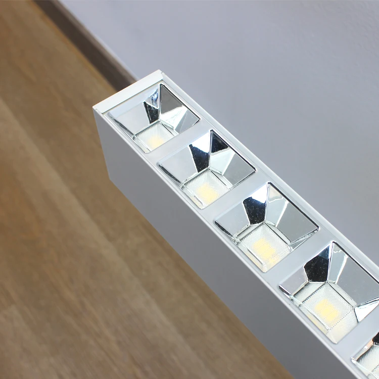 ZJESL Zeus type LED linear light Reflection cup design suspension LED linear light