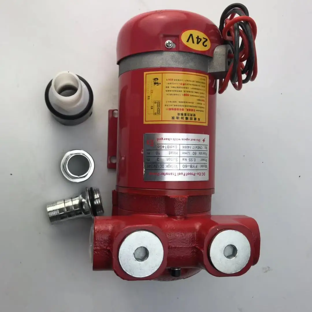 DC12/24V AC220V Ex-Proof Fuel Transfer Pump Mini Fuel Dispenser Used