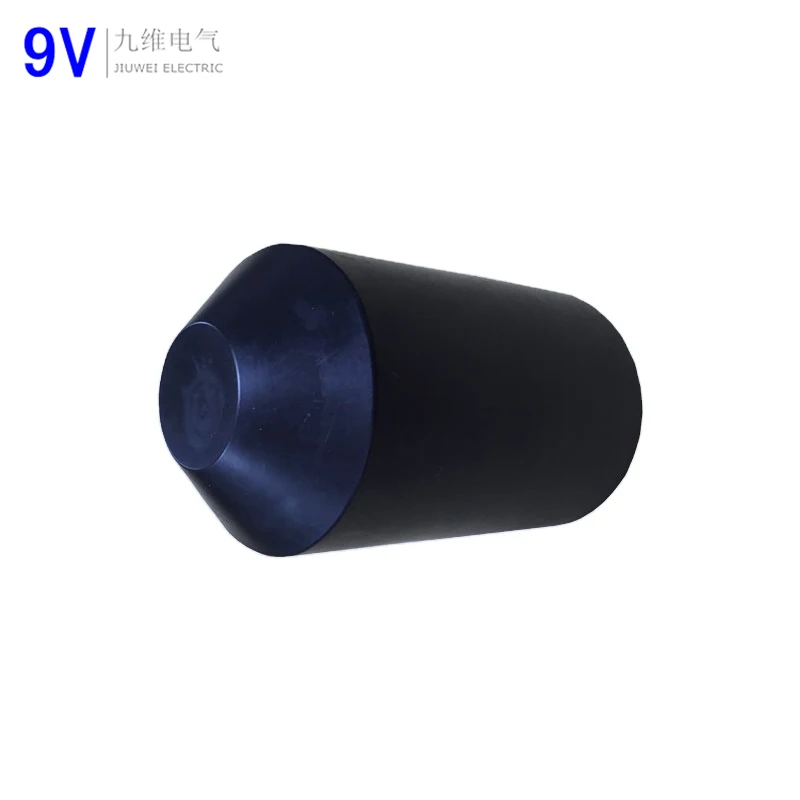 Hot Selling Pipe End Caps Waterproof Electrical Cable Caps 12mm Heat Shrink Black End Caps