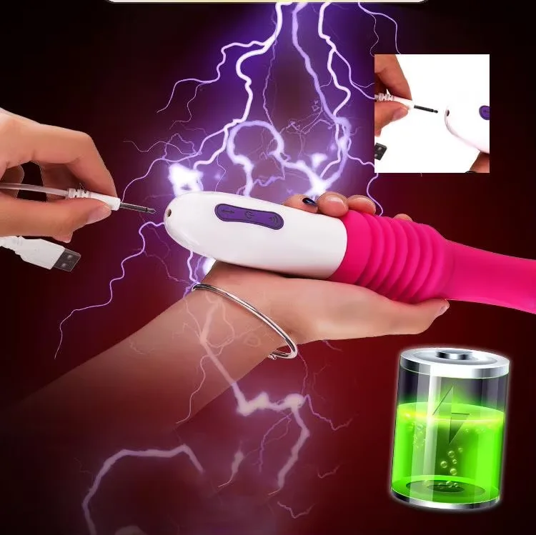 Hot Sale Sex Machine Female Masturbation Pumping Vibrator Automatic Retractable Sex Machines For Women With Dildos Anal Plug