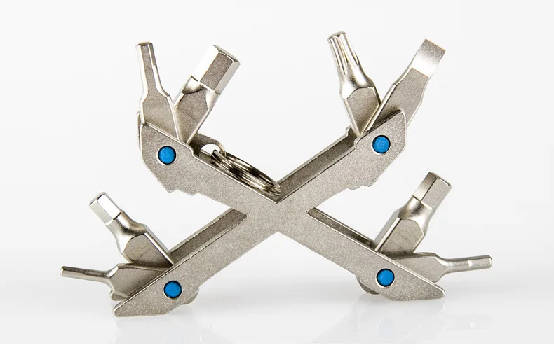 Promend Bike X Repair Multi-function Tool Combination Bike Tool F12 Hex Wrench 1 2 2.5 3 4 5 8mm T25 Slotted Bike Repair Screw