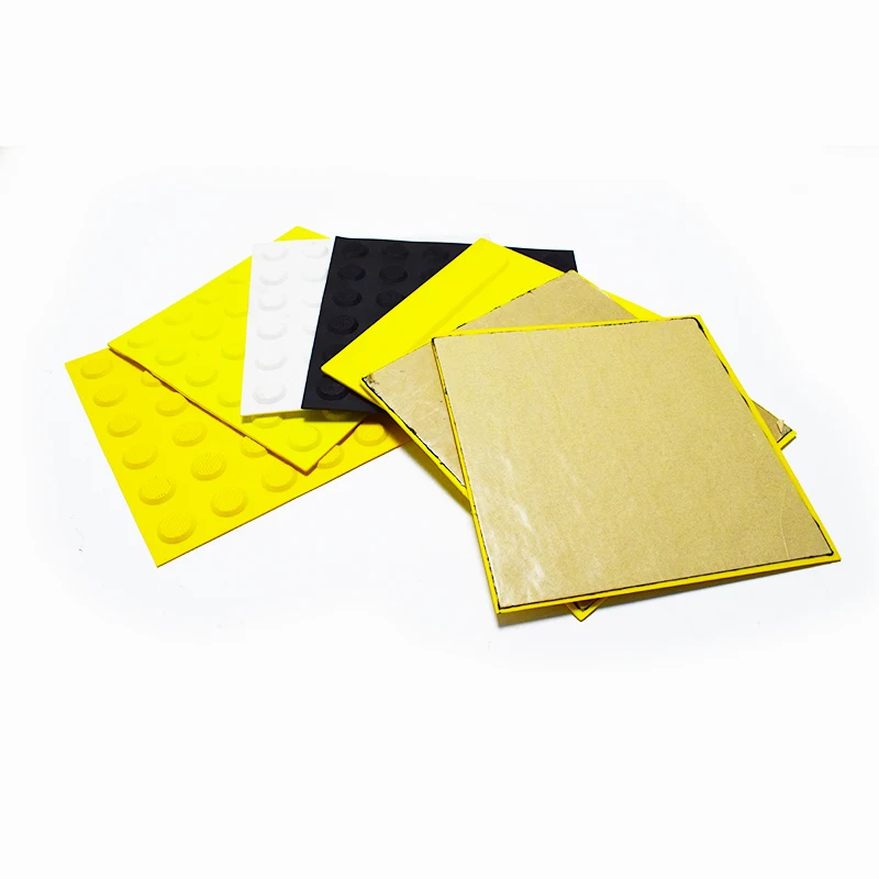 Chinese factory mass production of mildew resistant tactile warning tiles suitable for highway anti-skid effect is good