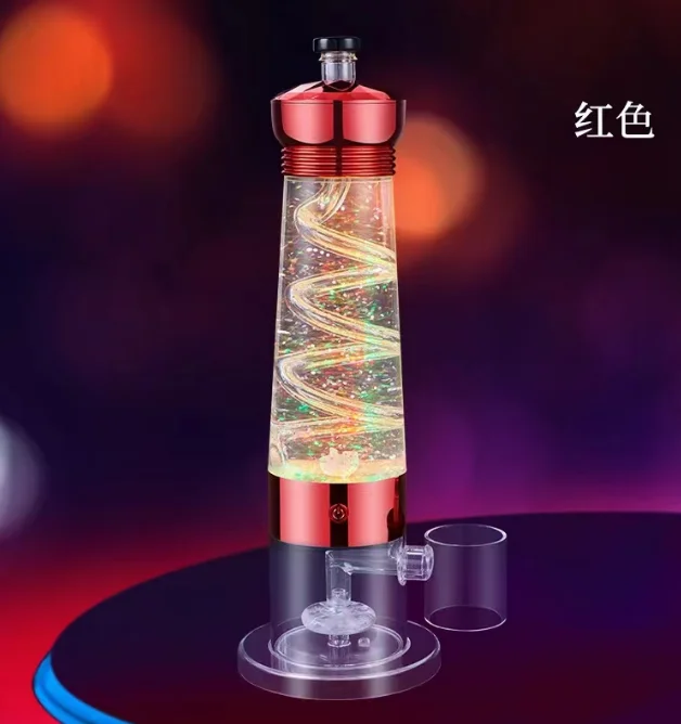 Snowflake Christmas Style Arabian Hookah Custom Logo Type-c Charging Shisha Hookah