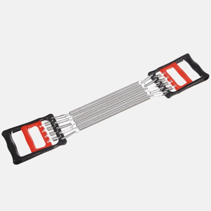 New fitness device - spring chest expander, grip strength-enhancer, foot rope with fitness device