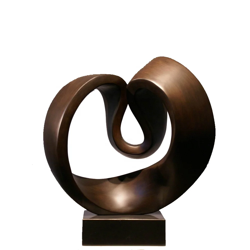 Hot sell high quality decorative abstract fiberglass statue
