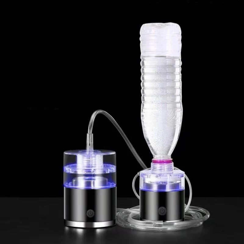  400ML портативный перезаряжаемые нержавеющая сталь-ионизатор SPE PEM генератор воды бутылки с рассасывающиеся чистого