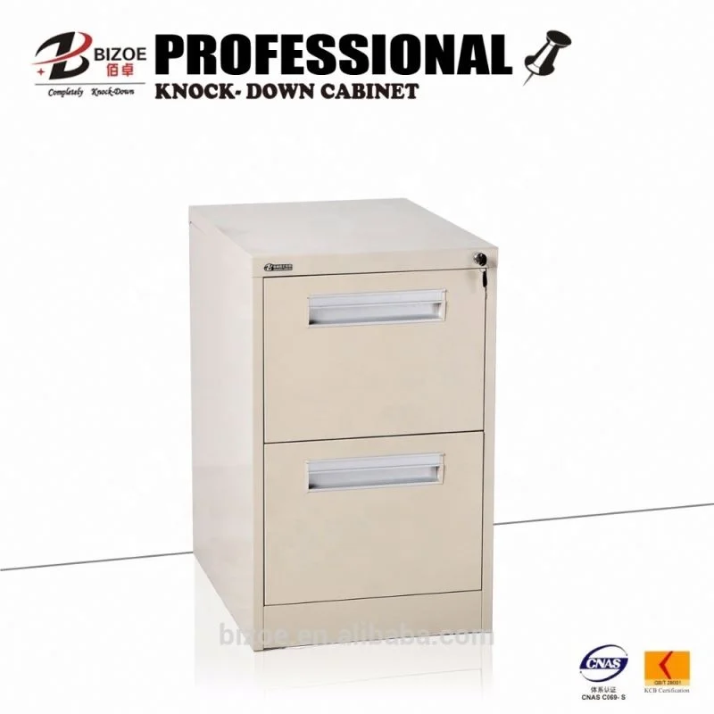 Factory direct two drawer kardex filing cabinets office Equipment fireproof office cupboard balcony storage cabinet