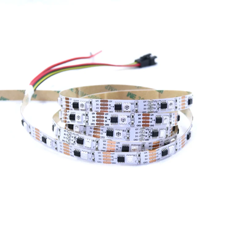 Умный волшебный цвет CS8208 SMD5050 RGB DC12V полноцветный программируемый светодиодный светильник